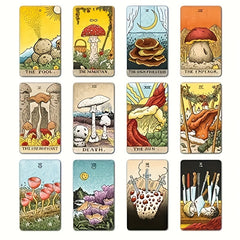 Mushroom Hunter's Tarot Cards & Manual