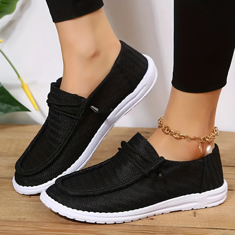 Women's Lightweight Low Top Sport Flat Shoes