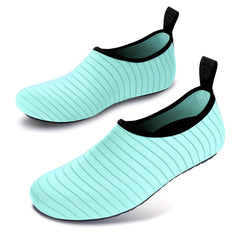 Kids Striped Barefoot Water Shoes Non Slip Aqua Socks