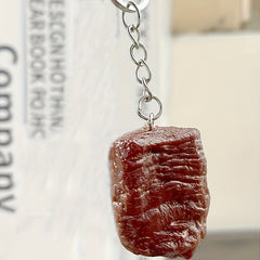 Food Keychain Pendant Decoration for Car Keys Backpacks Wallet