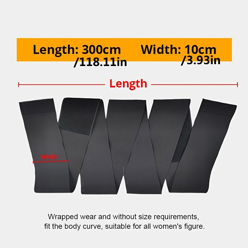 Invisible Tummy Wrap Body Shaper Abdomen Waist Trainer
