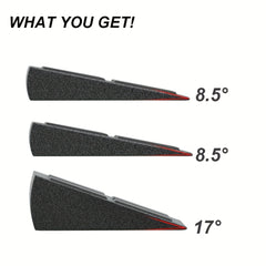 3pcs Deep Squat Foot Pads Leg Muscle Training Accessories