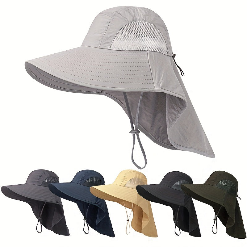 Wide Brim Sun Hat UV Protection Bucket Hat Unisex for Outdoor Activities