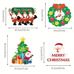 Christmas Front Door Decoration Hanging Decorations Wall Decor Holiday