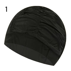 High Elastic Swimming Cap Breathable Comfortable Solid Swimming Hat