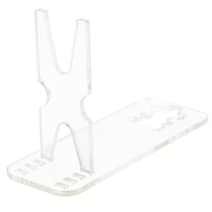Adjustable Transparent Stand Portable Display Rack for Safe Storage