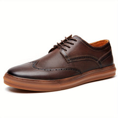 Men's Brogue Derby Shoes Non Slip Dress Shoes For Wedding Business