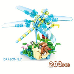 Insect World Puzzle Toy Set Home Decor Educational Building Blocks