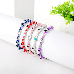12pcs Evil Eye Beaded String Bracelets Red String Evil Eye Bracelet
