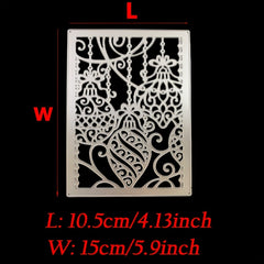 Christmas Card Cutting Dies Stencils Xmas Gift Decoration