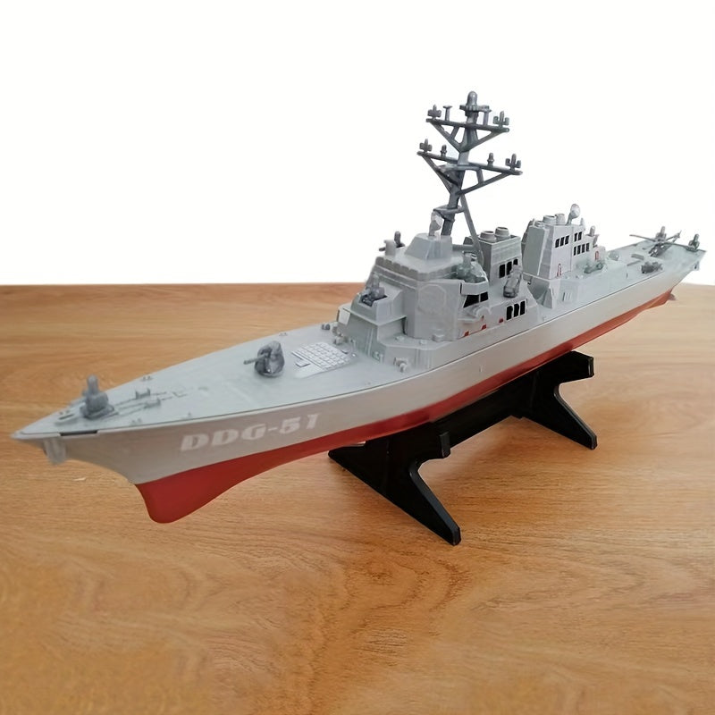 Missile Model Toys Static Finished Warship Model Destroyer Decoration