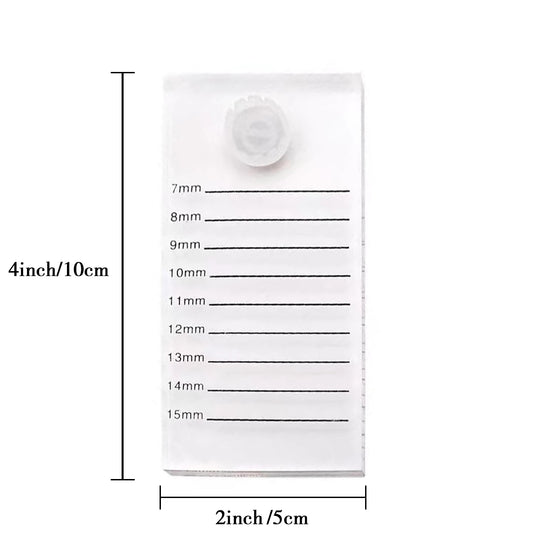 Acrylic Eyelash Scale Boards Display Stand for Eyelashes