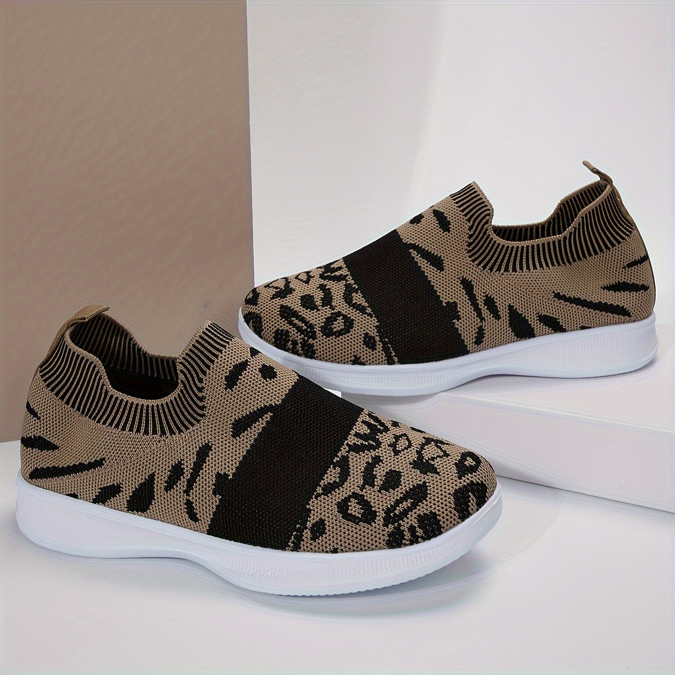 Women's Comfort Road Running Shoes Slip-On Mesh Lightweight Non-Slip Sneakers