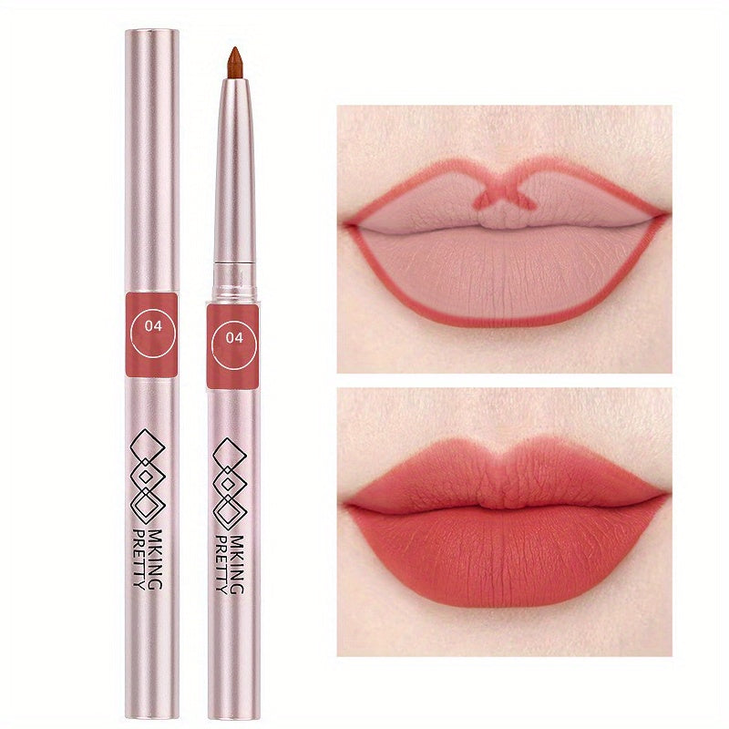 6 Colors Waterproof Lip Liner Pen Long Lasting