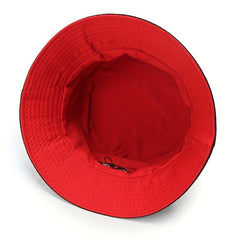 Bulldog Reversible Couple Bucket Hat Sun Hat Lightweight Fisherman Cap