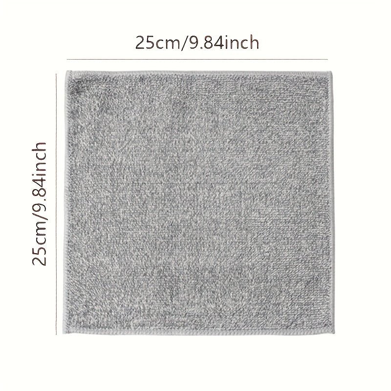 5pcs Microfiber Dish Towels Double Sided Absorbent Dish Cloths
