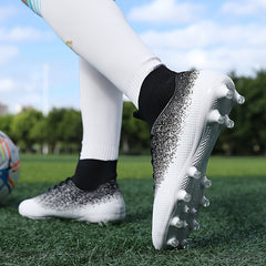 Men's High Top Non Slip AG Football Cleat Professional Soccer Shoes
