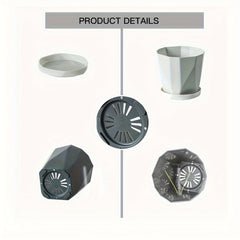 Nordic Style Resin Flower Pot for Green Plants