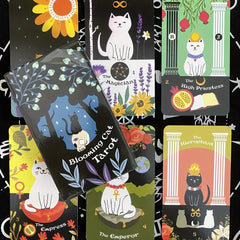 The Blooming Cat Tarot Family Gathering Board Game