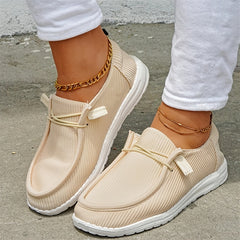 Women's Slip-On Casual Sneakers Breathable Low Top Comfortable Walking Shoes