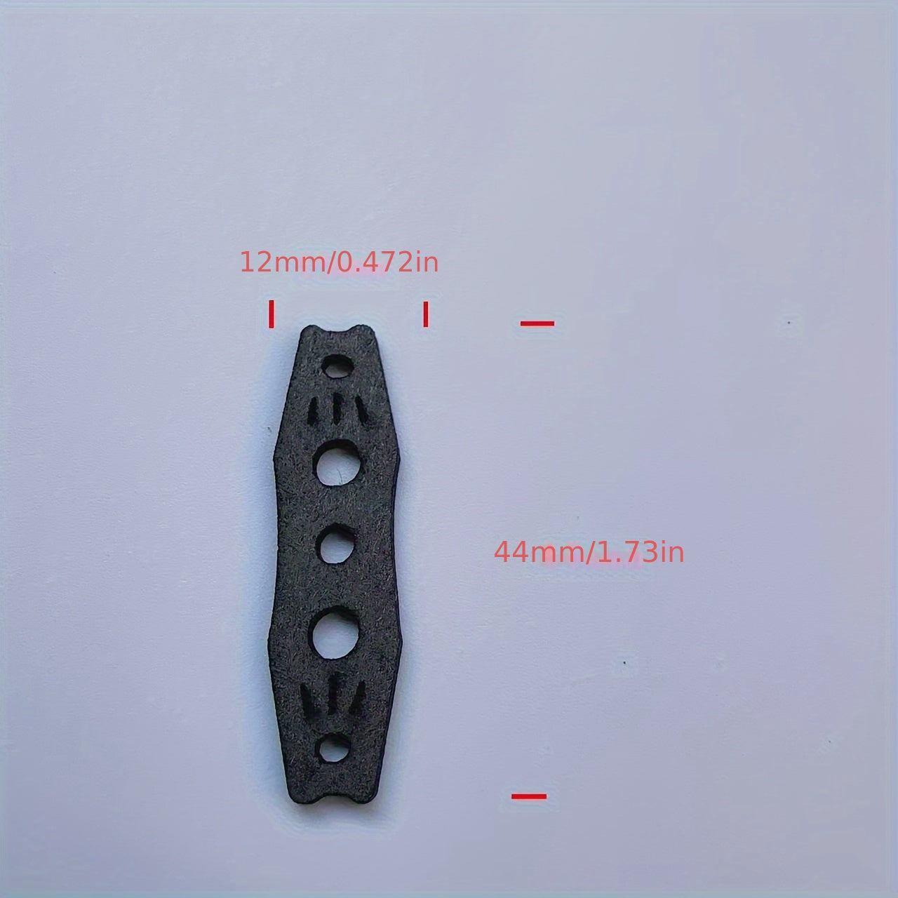 50pcs Microfiber Slingshot Pit Pouch With Center Hole & Double Pits