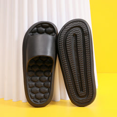 Men's Massage Slides Slippers Lightweight Non slip Shoes For Indoor Outdoor