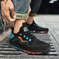 Men's Breathable Running Shoes Air Cushion Non Slip Sneakers