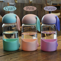 Creative Rabbit Glass Cup Student's Gift Cup Party Cup