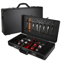 Salon Hair Cutting Kit Organizer with Password Lock
