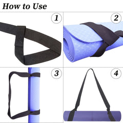 Adjustable Yoga Mat Strap for Easy Carrying