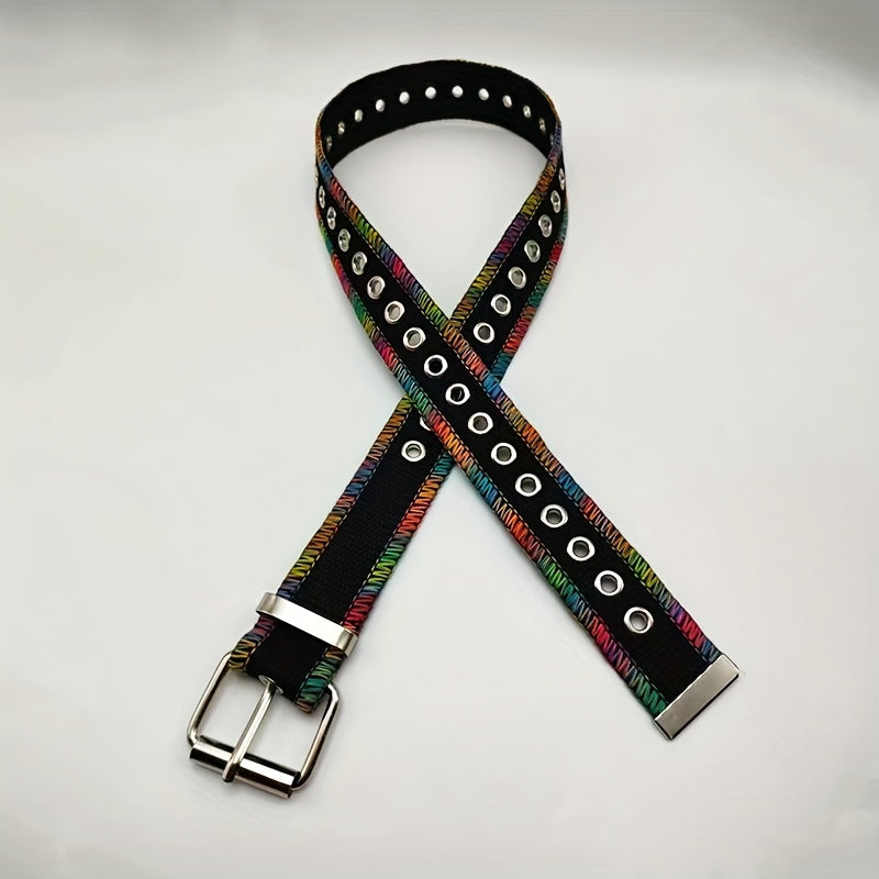 Men's Colorful Belt Heavy Duty Casual Belt For Jeans Pants Size