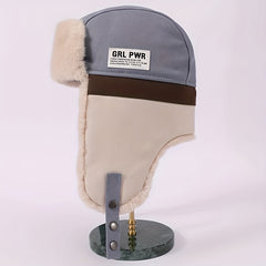 Winter Thickened Trapper Hat Windproof Thermal Hat Ear Flaps