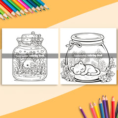 24 Page Adult Coloring Book with Thick Paper - World Picturebook