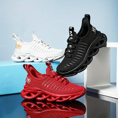 Boy's Blade Type Sneakers Breathable Non Slip Soft Sole Shoes