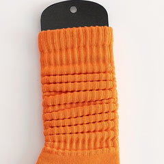 3 Pairs Slouch Crew Socks Cozy & Breathable Street Socks Women's Stockings