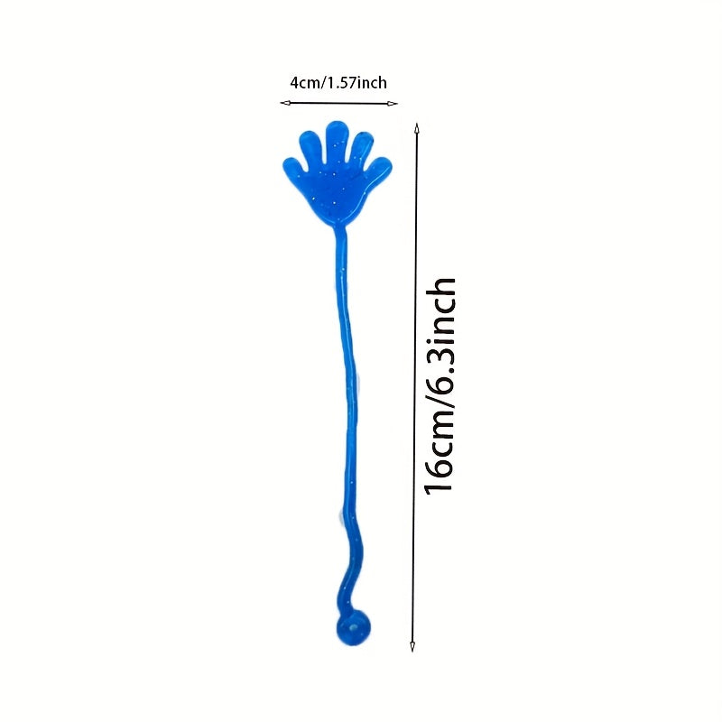 24pcs Colorful Sticky Climbing Hand Toys - Party Games Events Decorations