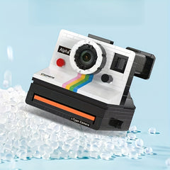 Microbead Camera Building Set - Retro Camera Shaped Toy