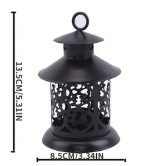 Iron Tabletop Candlesticks Hollow Wrought Iron Candle Holder