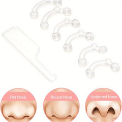 Nose Up Lifting Shaping Clip Beauty Tool Corrector Bridge No Pain 3 Pair