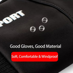 Waterproof Winter Cycling Gloves Touch Screen Warm Suitable Outdoor Sports