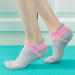 Pilates Socks Low Cut Non Slip Dance Socks Yoga Barre Ballet