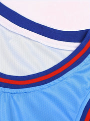 Kids Boys Basketball Jersey Vest Breathable Tank Top