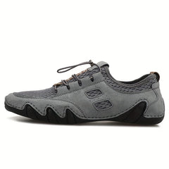 Men's No Tie Slip On Sneakers Lightweight Breathable Athletic Shoes