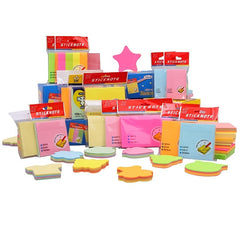 2pcs Morandi Waterproof Sticky Notes Small Strip Instruction Stickers