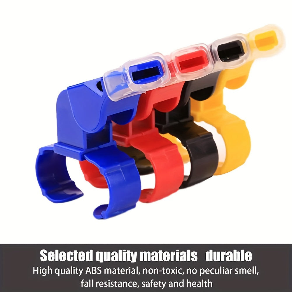 Referee Finger Whistle Football Training Equipment Safe Plastic Ring Whistle
