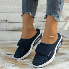 Women's Air Cushion Mesh Sandals Platform Slippers Lightweight Walking Shoes