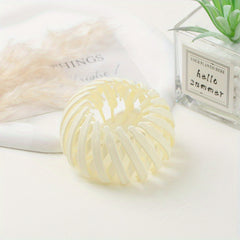 Plain Hair Clips Ponytail Buckle Daily Hair Accessories For Girls