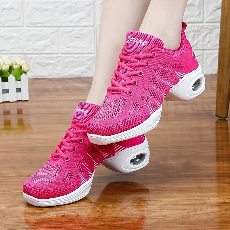 Women's Breathable Jazz Dance Shoes with Arch Support