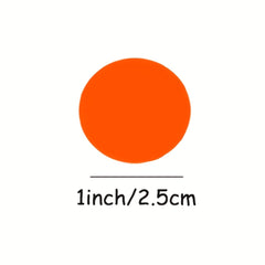 500Pcs Colorful Round Stickers for DIY Projects Gift Packaging