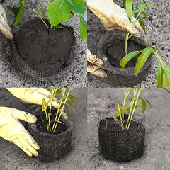 5pcs Root Guards Anti Iron Wire Basket For Plants
